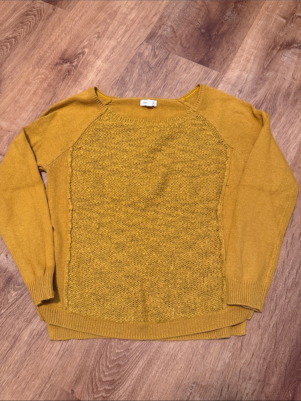 Silence + Noise Mustard Sweater